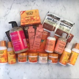 natural hair bundle: cantu, mielle, shea moisture